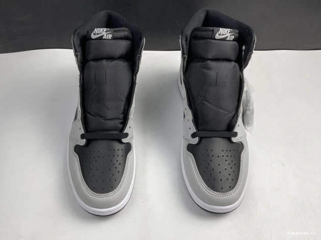 Air Smoke Jordan Grey High 1 Retro Black 555088-035 White Light 0825